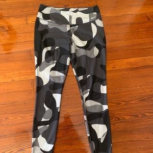 Nike dri-fit grey camo leggings